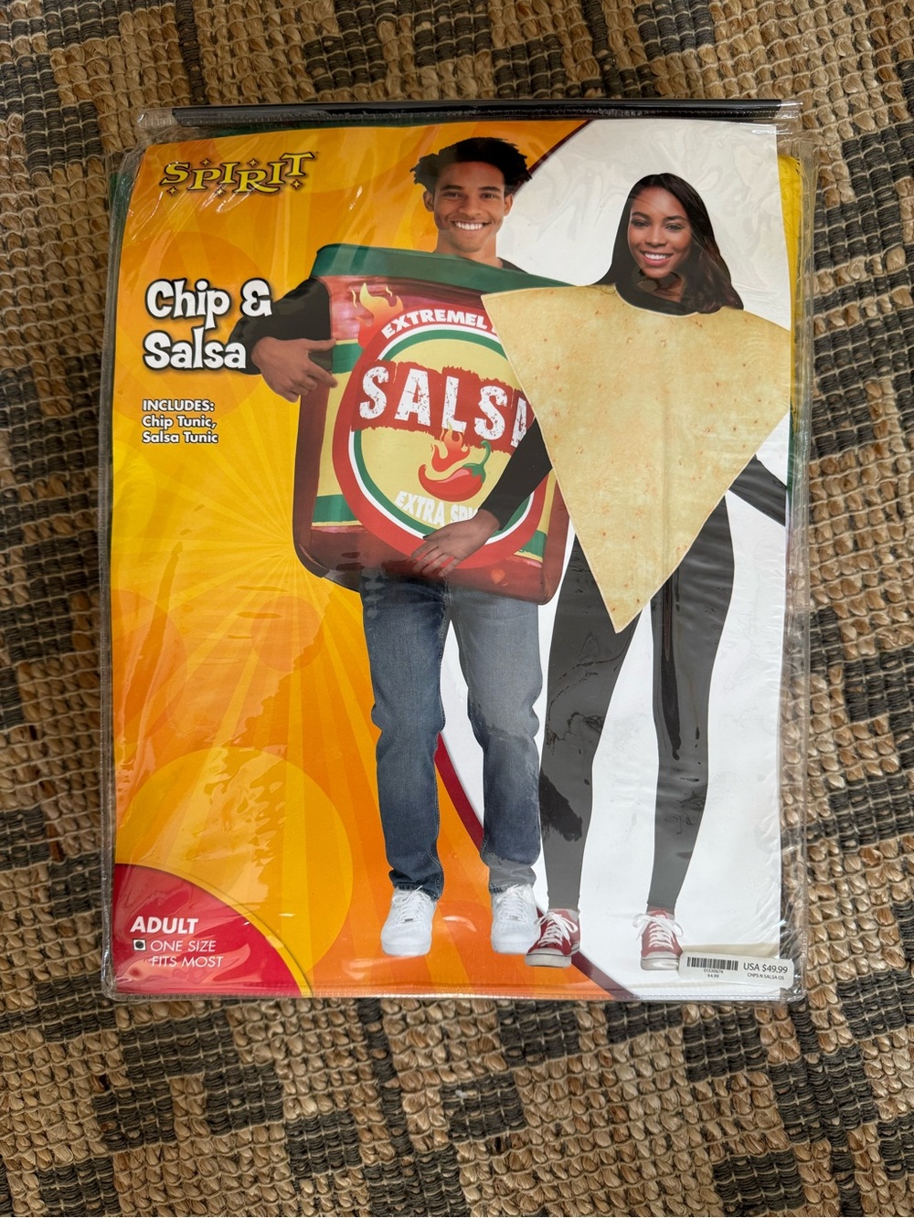 Spirit Halloween Chip & Salsa Costume Set - Adult OSFA